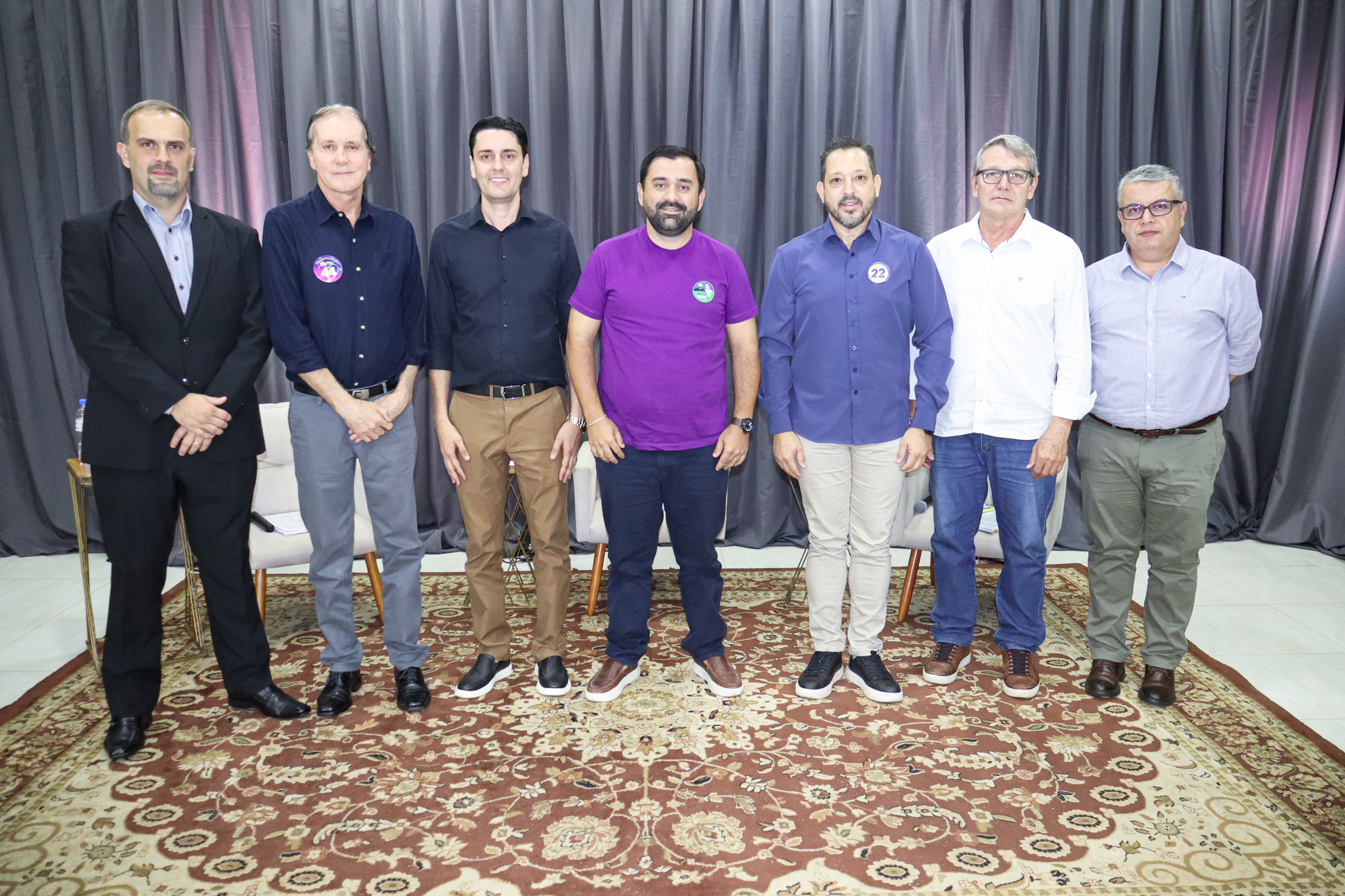 Notícia 1º Debate com Prefeitáveis, eleições 2024