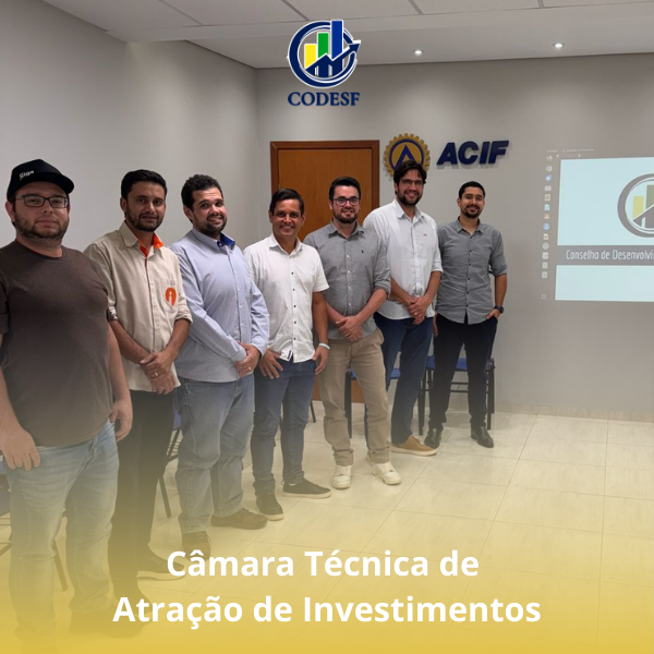 Notícia Câmara Técnica de Atração de Investimentos se reúne para avançar em estratégias de desenvolvimento para Frutal.