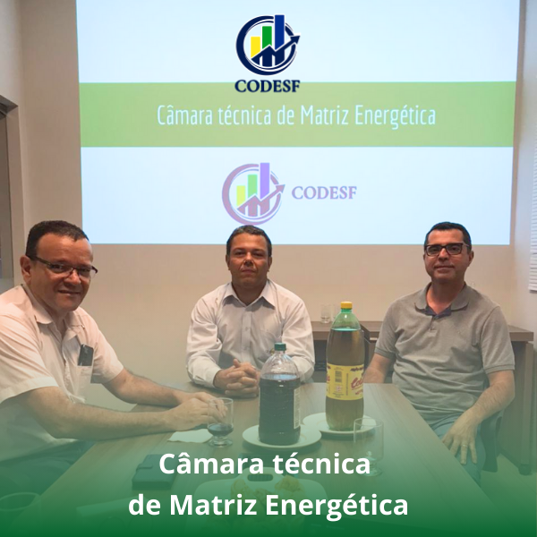 Notícia Câmara Técnica de Matriz Energética do CODESF discute cenário atual e próximos passos para Frutal.