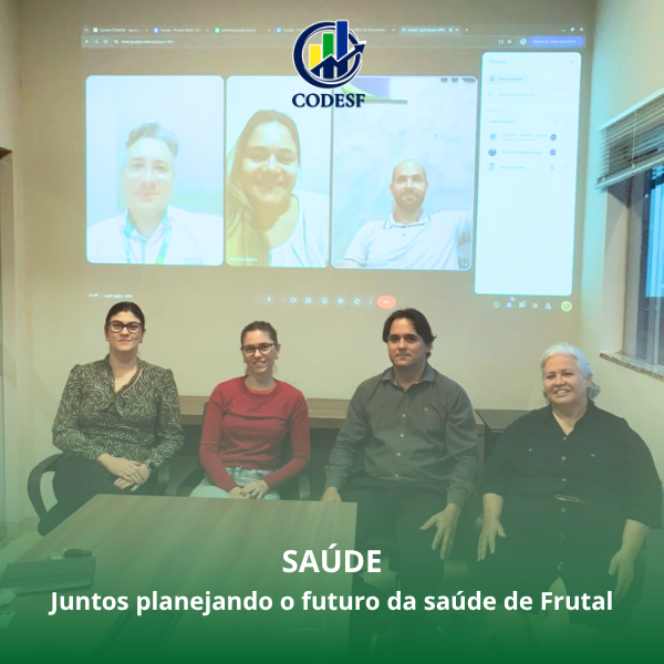 Notícia Câmara Técnica da Saúde do CODESF avança no planejamento estratégico do projeto Frutal 2050