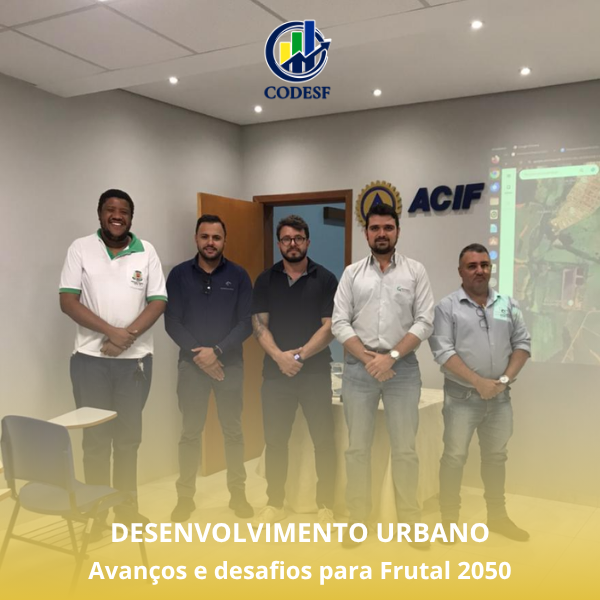 Notícia Reunião da Câmara Técnica de Desenvolvimento Urbano aborda atualização do Plano Diretor e desafios de expansão territorial em Frutal