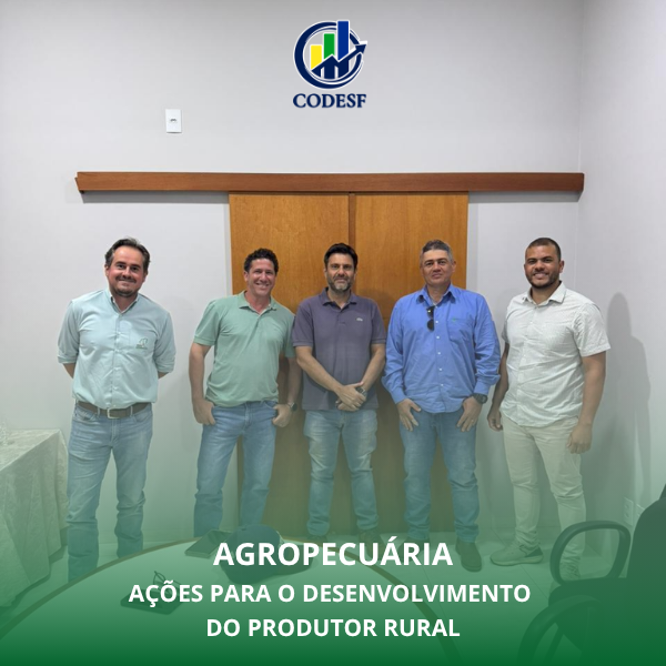 Notícia Câmara Técnica de Agropecuária do CODESF discute qualificação e fortalecimento do produtor rural