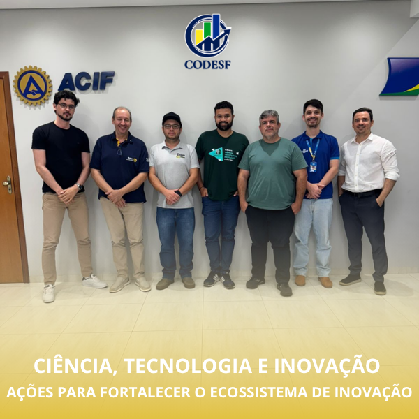 Notícia Câmara Técnica de Ciência, Tecnologia e Inovação do CODESF promove diálogo sobre ecossistemas de inovação com especialista do SEBRAE