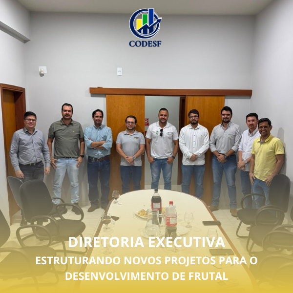 Notícia CODESF reúne Diretoria Executiva para discutir novas iniciativas para o desenvolvimento de Frutal