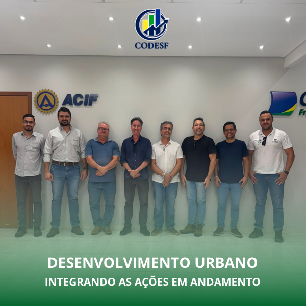 Notícia Câmara de Desenvolvimento Urabano do CODESF debate estudo sobre uso e ocupação do solo